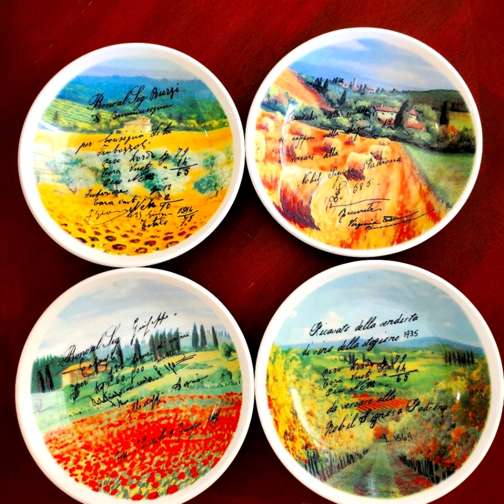 Opificio Etico Italy Pasta Bowls 8.5" Set of 4